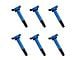 Ignition Coils; Blue; Set of Six (10-21 4.0L 4Runner)