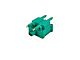 Ignition Coil; Green; Single (03-06 2.4L Jeep Wrangler TT)