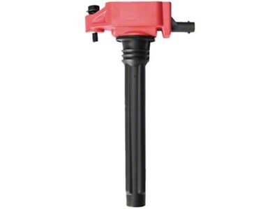 Ignition Coil; Red; Single (12-18 3.6L Jeep Wrangler JK)