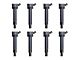 Ignition Coils; Black; Set of Eight (07-09 4.7L Tundra)
