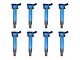 Ignition Coils; Blue; Set of Eight (07-09 4.7L Tundra)