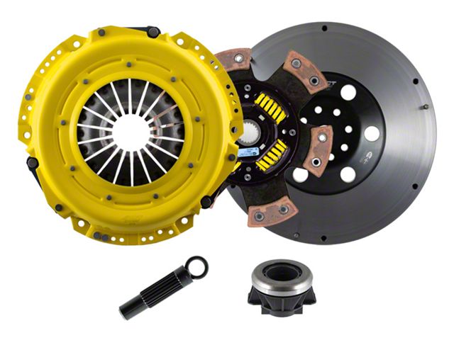 ACT HD-O/Race Sprung 6 Pad Ceramic Clutch Kit with Street-Mass Flywheel; 21-Spline (18-24 3.6L Jeep Wrangler JL)