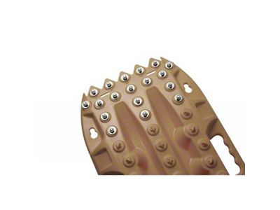 ActionTrax Metal Teeth Recovery Trax; Tan