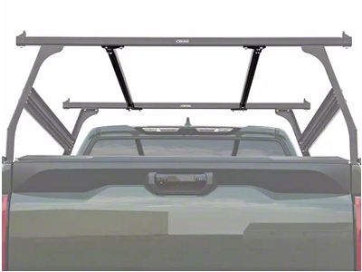 ADARAC ADAGRID Overland Bed Rack Accessory; Matte Black (16-23 Tacoma w/ 5-Foot Bed)