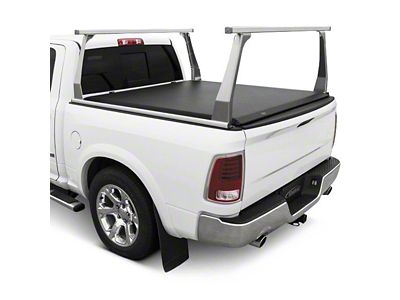 ADARAC Aluminum Series Bed Rack; Silver (16-24 Titan XD w/ 6-1/2-Foot Bed)