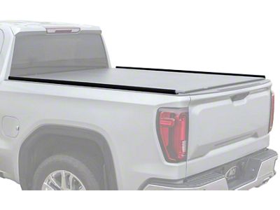 ADARAC Aluminum Utility Rails; Matte Black (22-24 Tundra w/ 5-1/2-Foot Bed)