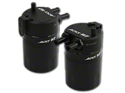 ADD W1 Baffled Oil Catch Can Kit V3; Black Ring (05-15 Tacoma)