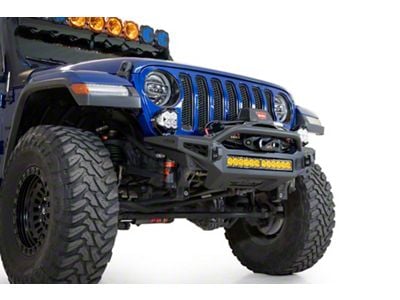 Addictive Desert Designs Rock Fighter Front License Plate Bracket (18-25 Jeep Wrangler JL)