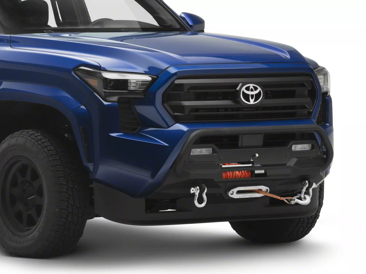 Addictive Desert Designs Tacoma Stealth Center Mount Winch Front Bumper ...