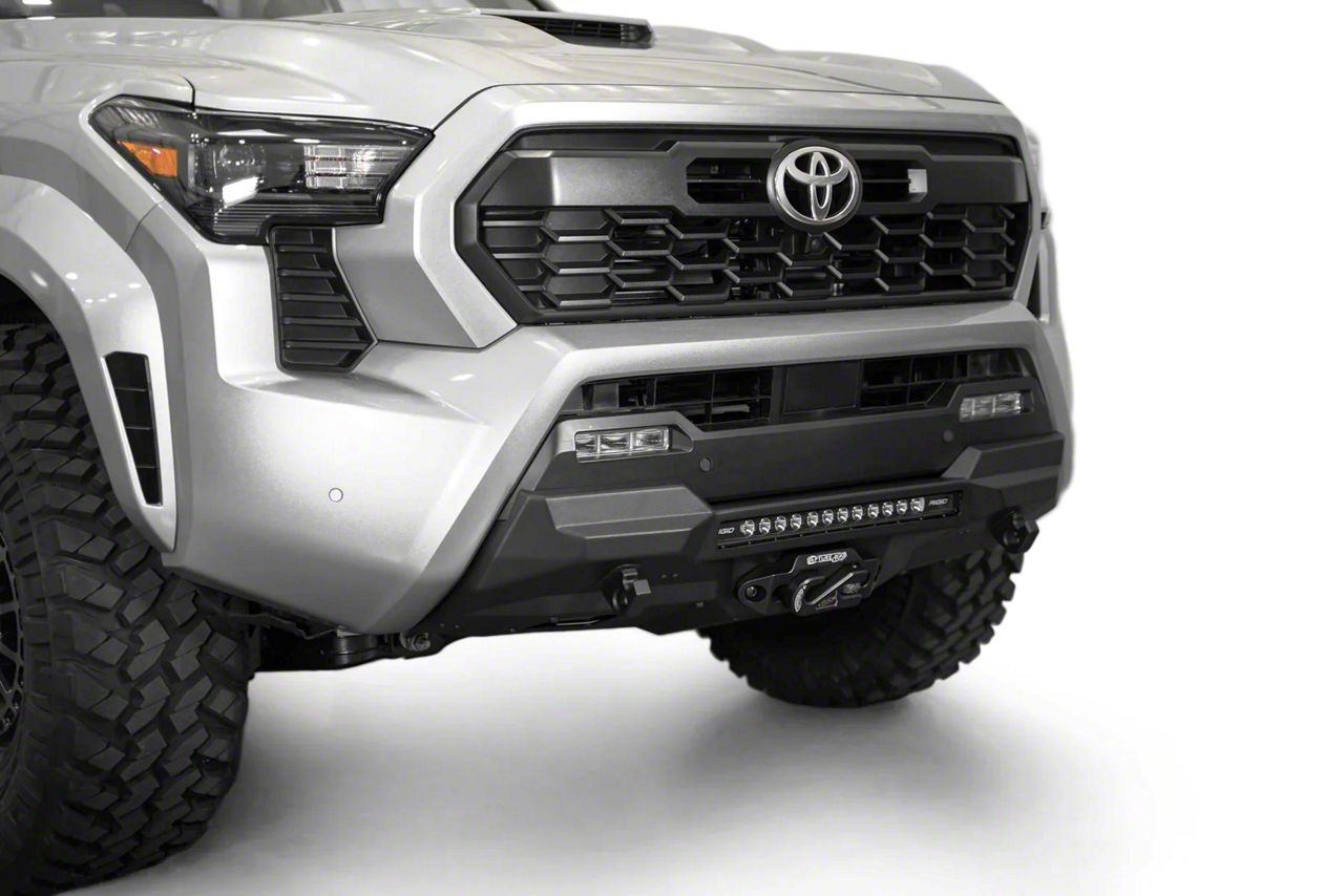 Addictive Desert Designs Tacoma Stealth Front Center Mount Winch Bumper 