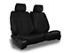 Aegis Cover Leatherette Low Back Bucket Seat Covers with Diamond Insert; Black/Black Piping (03-24 4Runner)