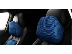 Aegis Cover Neo-Mesh Memory Foam Headrest; Blue (Universal; Some Adaptation May Be Required)