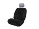 Aegis Cover Sheepskin Semi-Custom Low Back Bucket Seat Cover; Black (Universal; Some Adaptation May Be Required)