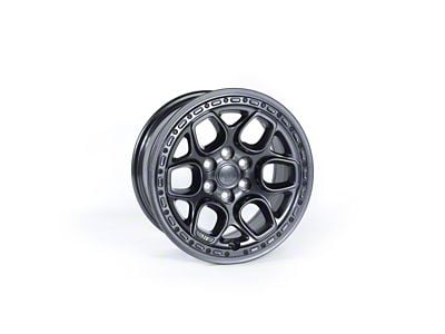 AEV Crestone DualSport Onyx 6-Lug Wheel; 17x8; 5mm Offset (10-24 4Runner)