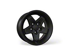 AEV Pintler Flat Black Wheel; 17x8.5; 25mm Offset (20-24 Jeep Gladiator JT)