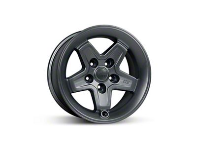 AEV Pintler Onyx Wheel; 17x8.5; 10mm Offset (20-24 Jeep Gladiator JT)