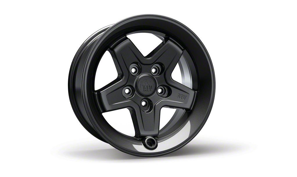 AEV Jeep Wrangler Pintler Onyx Wheel; 17x8.5; 25mm Offset 20402035AA ...