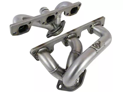 AFE 1-1/2-Inch Twisted Steel Shorty Headers (07-11 3.8L Jeep Wrangler JK)