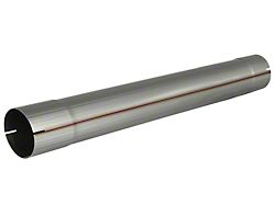 AFE ATLAS 4-Inch Muffler Delete Pipe; Stainless Steel (Universal; Some Adaptation May Be Required)