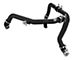 AFE BladeRunner 2-1/4 to 2-1/2-Inch Hot Charge Pipe; Black (21-24 2.7L EcoBoost Bronco)