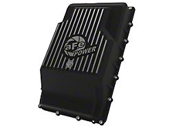 AFE Pro Series Rear Differential Cover with Machined Fins; Black; 9.75 Rear Axles (21-24 Bronco, Excluding Raptor)