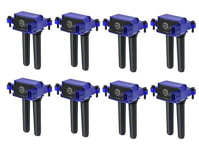 AFE SCORCHER High-Performance Ignition Coil; 8-Pack (06-24 V8 HEMI Jeep Grand Cherokee WK, WK2 & WL)