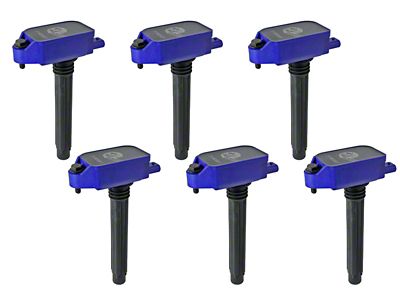 AFE SCORCHER High-Performance Ignition Coil; 6-Pack (16-25 3.6L Jeep Grand Cherokee WK2 & WL)