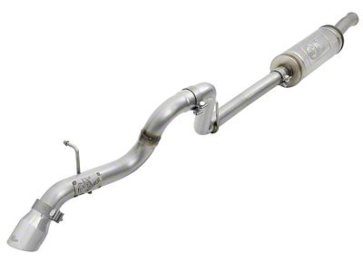 AFE MACH Force-XP Hi-Tuck Cat-Back Exhaust System with Polished Tip (18-24 3.6L Jeep Wrangler JL 4-Door)