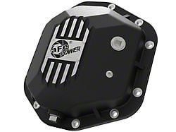 AFE Pro Series Front or Rear Differential Cover with Machined Fins; Black; Dana 44 (97-18 Jeep Wrangler TJ & JK)