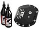 AFE Pro Series Front Differential Cover with Machined Fins and 75w-90 Gear Oil; Black; Dana 30 (97-18 Jeep Wrangler TJ & JK, Excluding Rubicon)