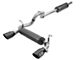 AFE Rebel Series 2.50-Inch Cat-Back Exhaust System with Black Tips (18-24 3.6L Jeep Wrangler JL 4-Door)