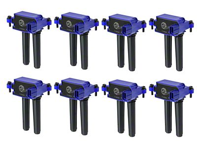 AFE SCORCHER High-Performance Ignition Coil; 8-Pack (21-23 Jeep Wrangler JL Rubicon 392)