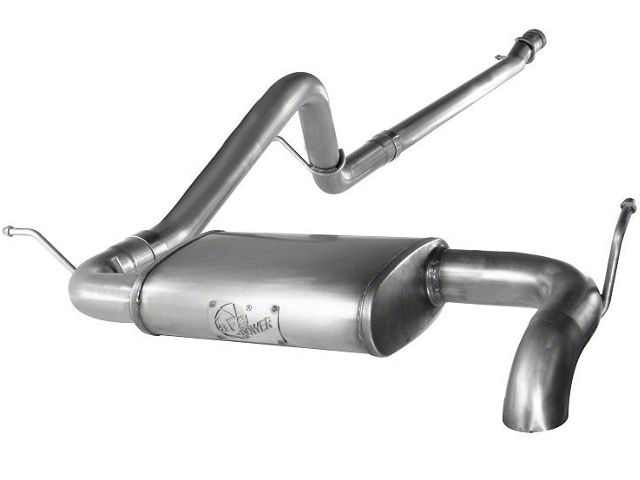 AFE MACH Force-XP Hi-Tuck 2.50-Inch Cat-Back Exhaust System (12-18 3.6L Jeep Wrangler JK 2-Door)