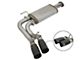 AFE Rebel Series 3 to 2.50-Inch Dual Exhaust System with Black Tips; Middle Side Exit (16-23 3.5L Tacoma)