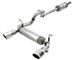 AFE Rebel Series Cat-Back Exhaust System with Polished Tips (18-24 3.6L Jeep Wrangler JL 4-Door)