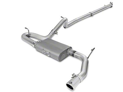 AFE Scorpion 2.50-Inch Cat-Back Exhaust System (07-18 Jeep Wrangler JK 4-Door)