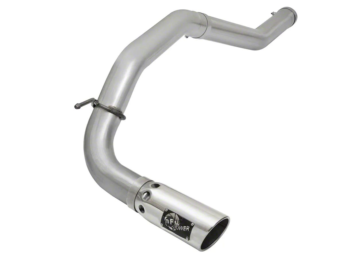 AFE Titan XD Large Bore-HD 4-Inch DPF-Back Single Exhaust System with ...