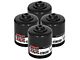 AFE Pro GUARD D2 Oil Filter; Set of Four (84-86 Jeep Cherokee XJ)