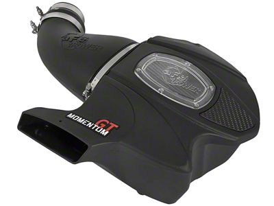 AFE Momentum GT Cold Air Intake with Pro DRY S Filter; Black (12-21 Jeep Grand Cherokee WK2 SRT, SRT8)