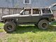 Affordable Offroad Front and Rear Body Armor with Fender Flares; Bare Metal (84-01 Jeep Cherokee XJ 2-Door)