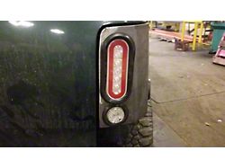 Affordable Offroad Tail Light Housings; Black (93-98 Jeep Grand Cherokee ZJ)