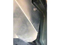 Affordable Offroad Inner Fender Liners; Bare Metal Aluminum (07-18 Jeep Wrangler JK)