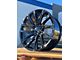 AGP Wheels 106 Gloss Black 6-Lug Wheel; 22x9; 28mm Offset (04-15 Titan)