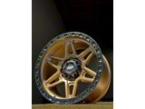 AGP Wheels 307 Bronze with Black Ring 6-Lug Wheel; 17x9; 0mm Offset (05-15 Tacoma)