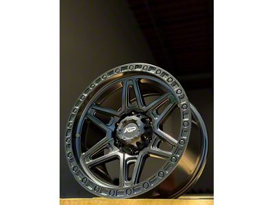 AGP Wheels 307 Matte Black 6-Lug Wheel; 17x9; 0mm Offset (05-15 Tacoma)