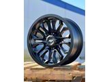 AGP Wheels 304 Matte Black 6-Lug Wheel; 18x9; 12mm Offset (10-24 4Runner)