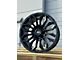 AGP Wheels 304 Matte Black 6-Lug Wheel; 20x9; 0mm Offset (10-24 4Runner)