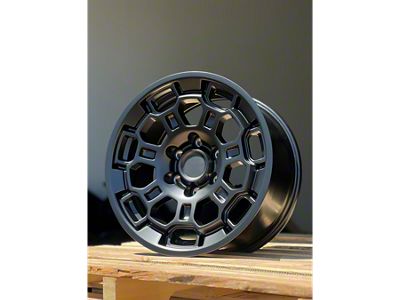 AGP Wheels Pro22 Matte Black 6-Lug Wheel; 17x8; 5mm Offset (10-24 4Runner)