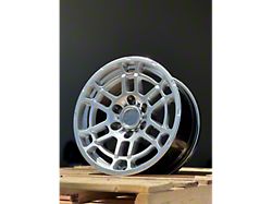 AGP Wheels Pro23 Hyper Black 6-Lug Wheel; 17x8; 5mm Offset (10-24 4Runner)
