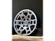 AGP Wheels Pro Hyper Black 6-Lug Wheel; 17x8; 5mm Offset (16-23 Tacoma)